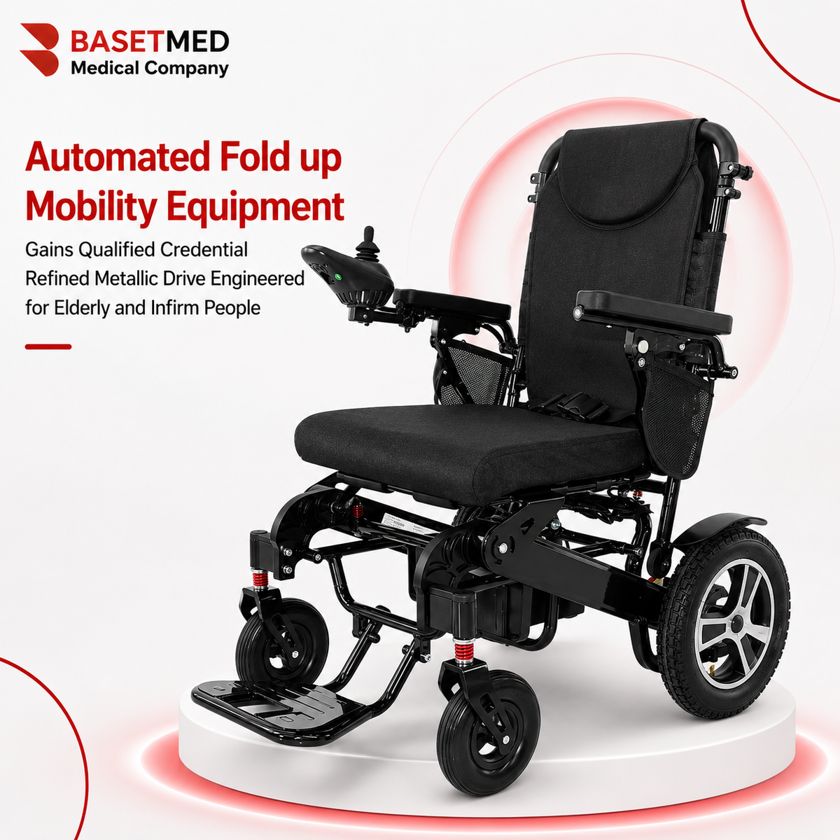 Foldable Electric Wheelchair ||1513