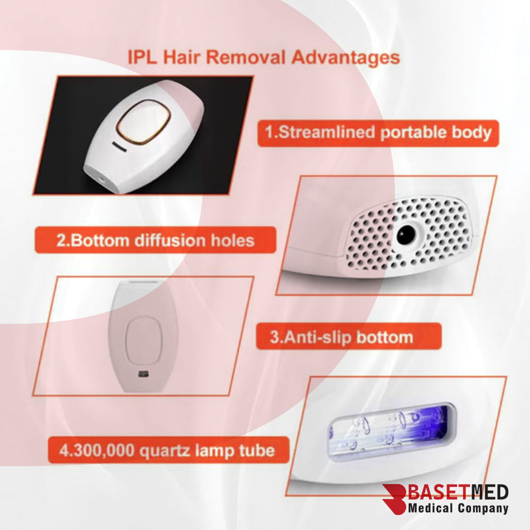 جهاز إزالة الشعر بالليزر المنزلي بتقنية IPL | 1086