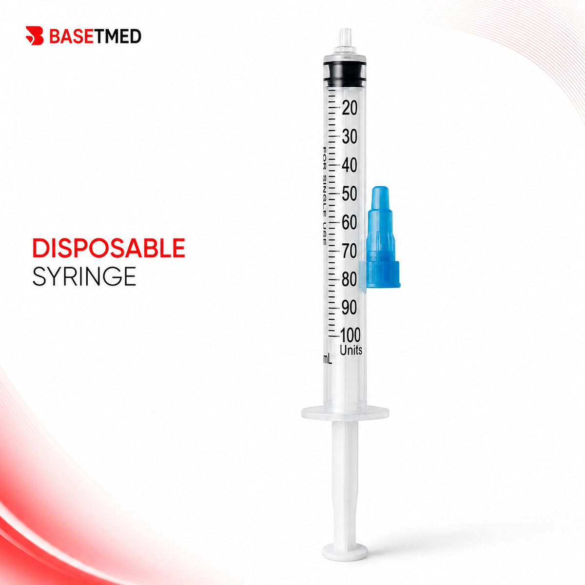 Sterile Insulin Syringe 1mL ||1436