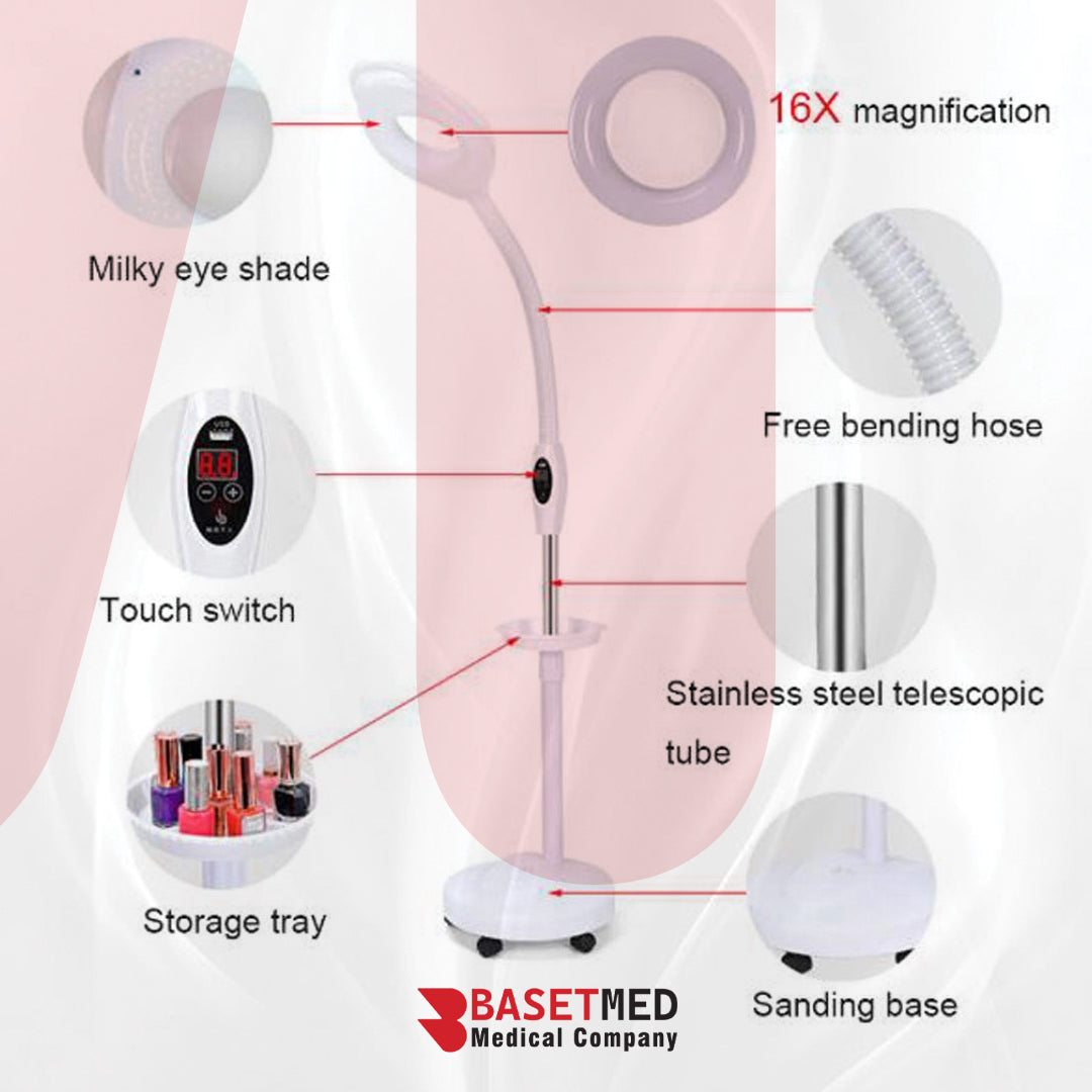 Professional LED Magnifying Lamp for Dermatology & Beauty ||1367