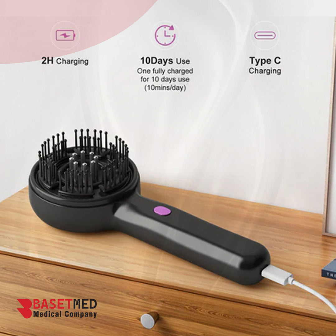 Electric Hair Growth Brush – Red Light Scalp Massager | 1028