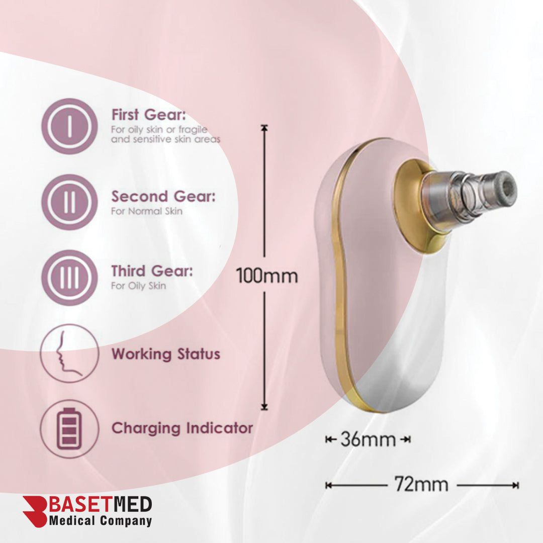 جهاز شفط السموم الذكي للمسام - 3 سرعات | الرمز 1099