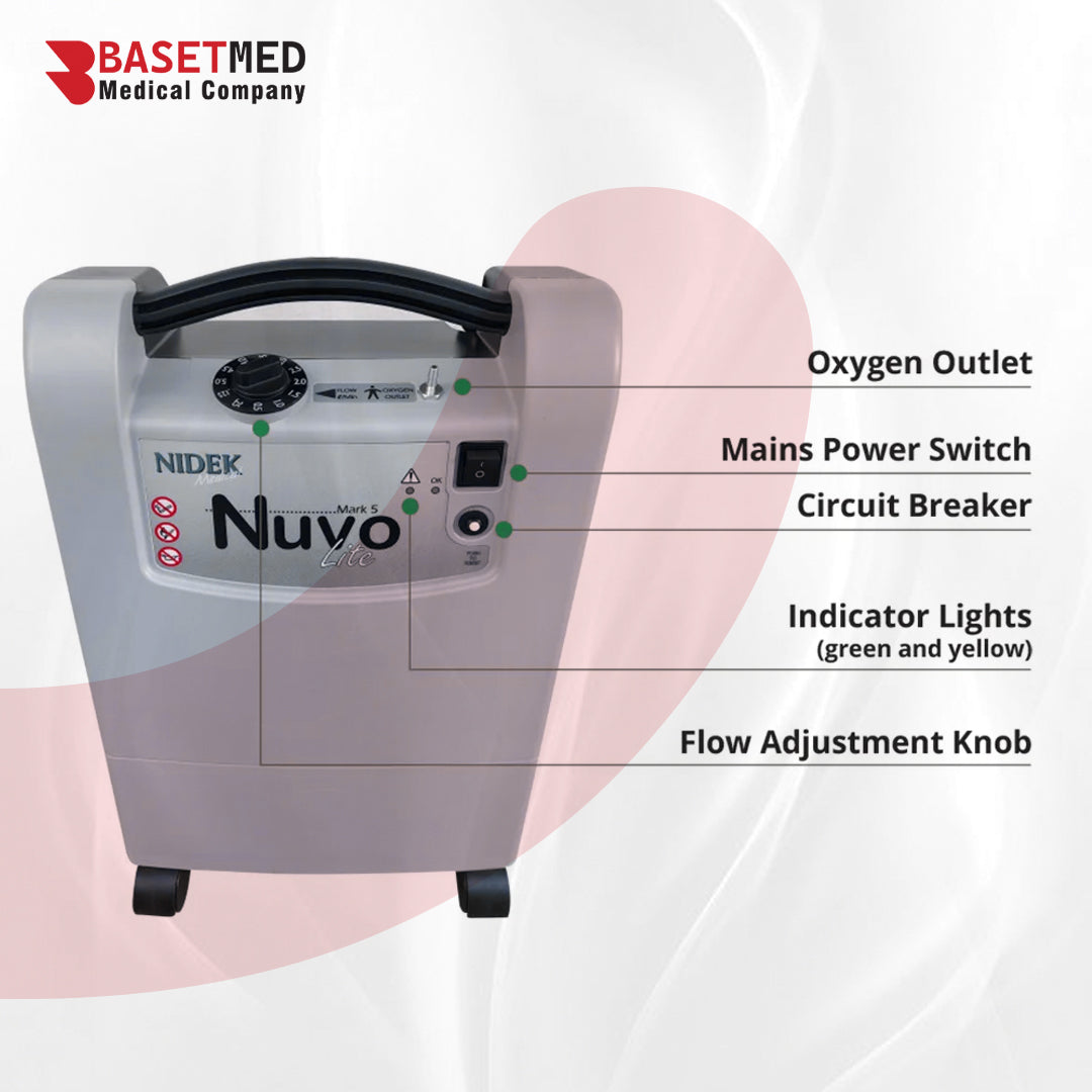 5LPM Oxygen Concentrator Nuvo Lite | 1117