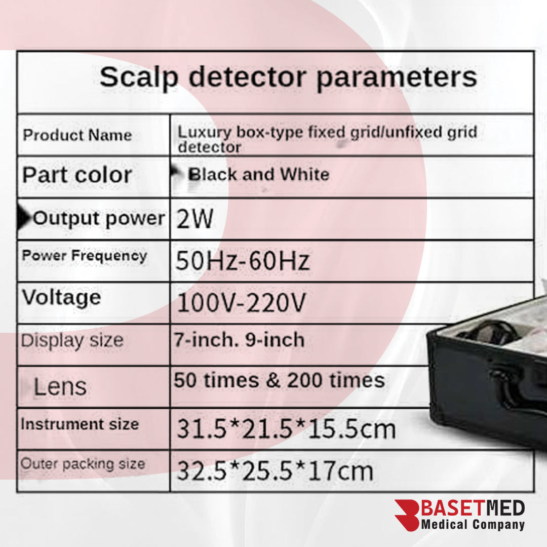 Handheld Scalp & Skin Analyzer for Professional Hair and Skin Assessment