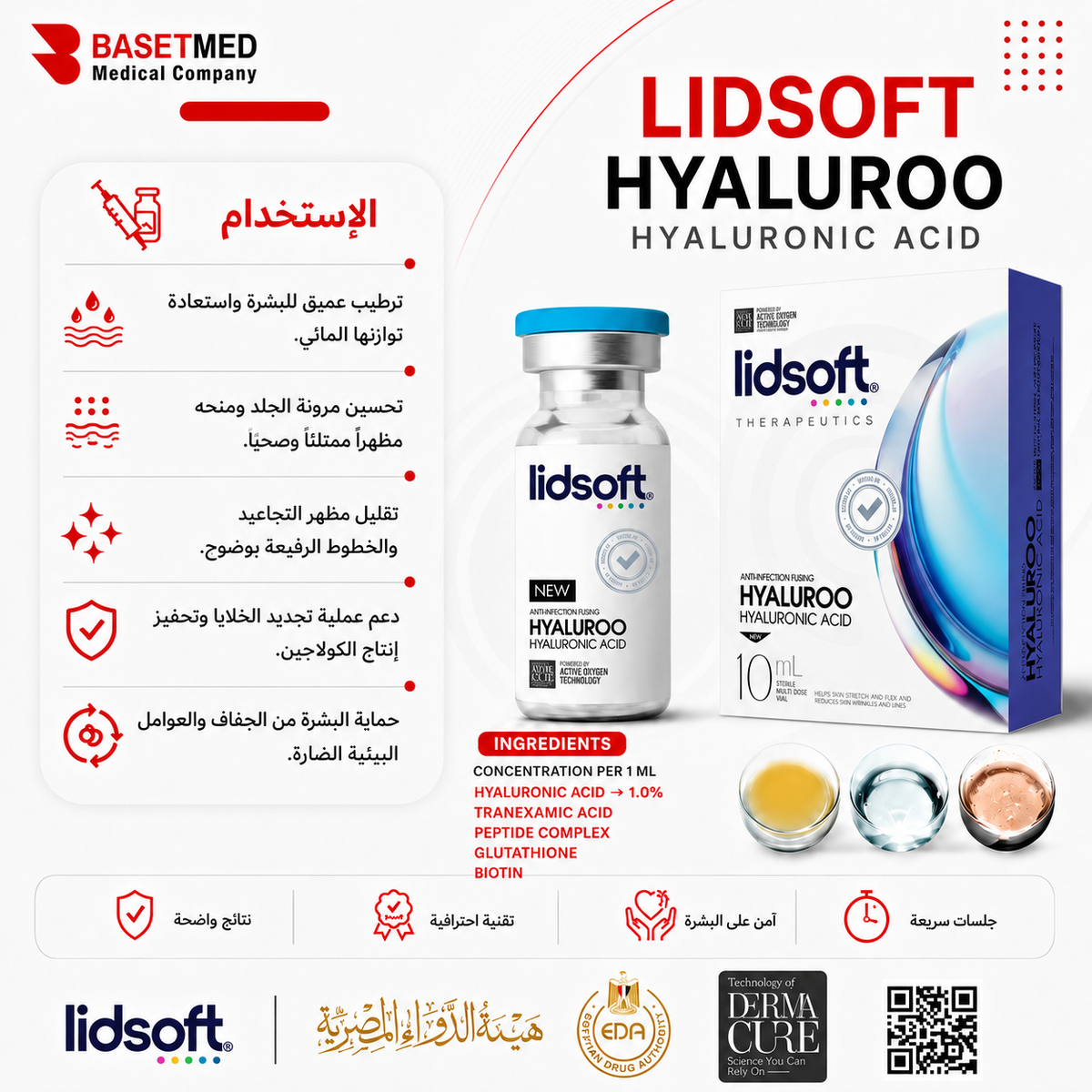Lidsoft Hyaluronic Acid Mesotherapy || 1127