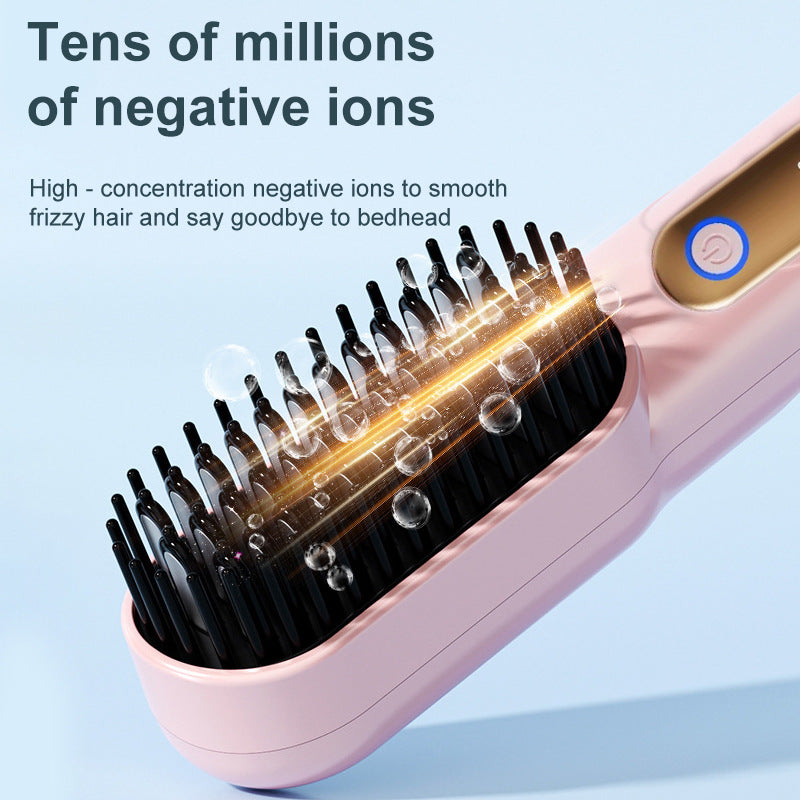 Portable Ionic Hair Straightening Comb ||1420