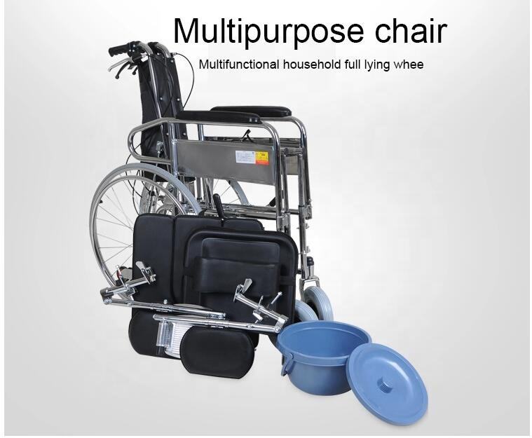 High-Quality Full Recline Manual Wheelchair | 1109