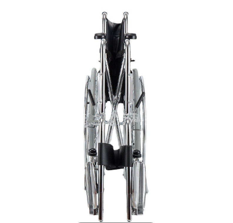 Manual Wheelchair – 24-inch Seat, 180 kg Load Capacity | 1114