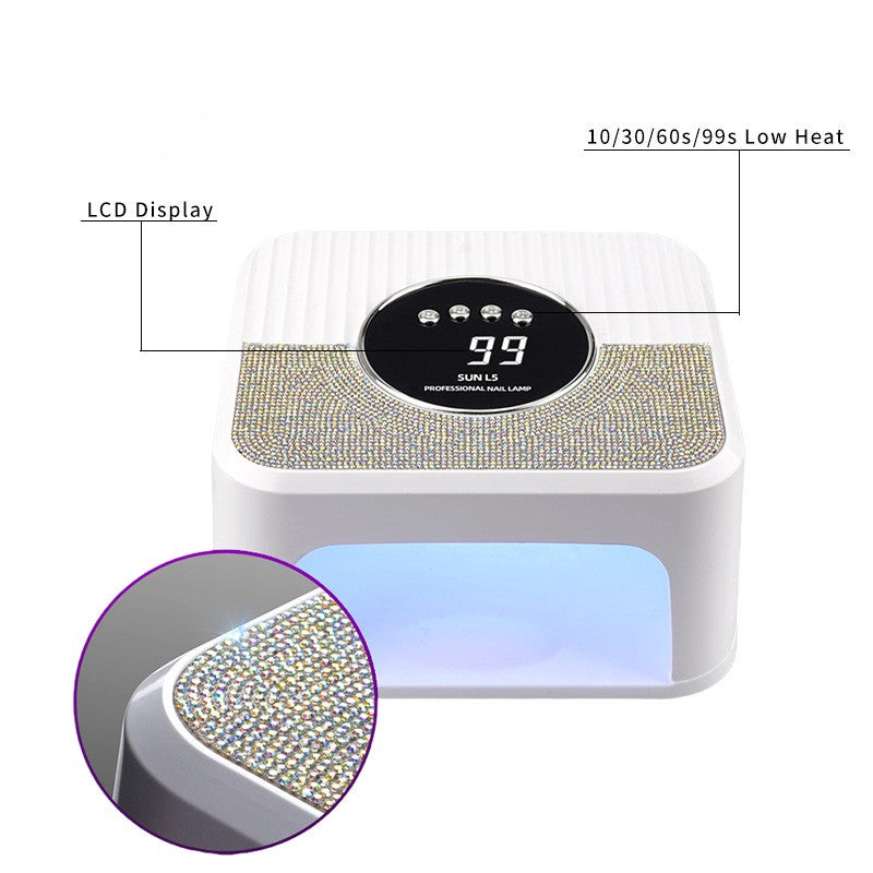 جهاز تجفيف الأظافر LED بـ 45 لمبة – مستشعر ذكي