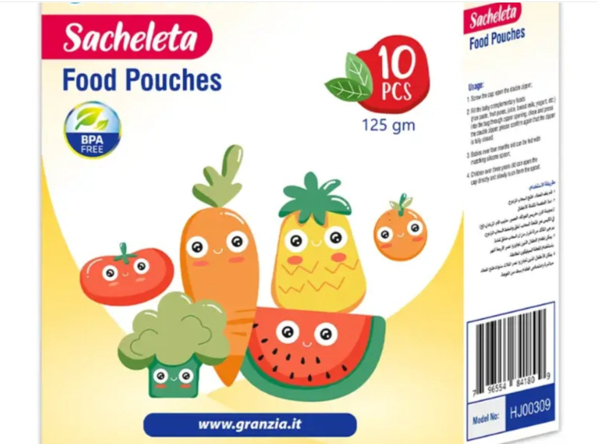 Sacheleta Food Pouches
