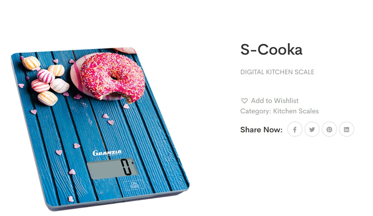 Granzia S-Cooka Kitchen Scale