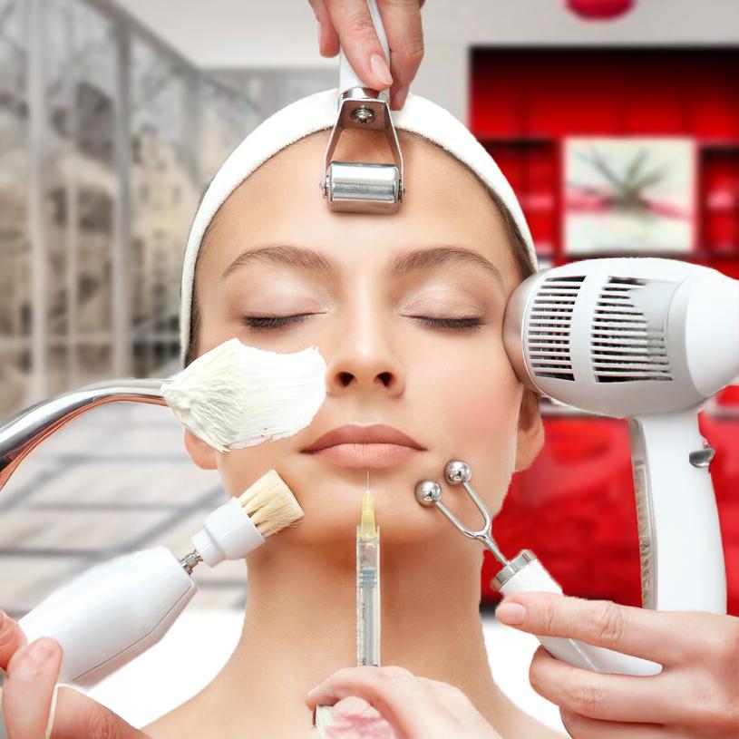 اجهزة التجميل والعناية بالبشرة