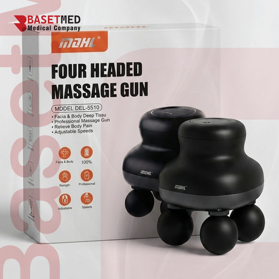 Mini 4-Head Massage Gun ||1204