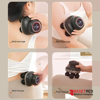 Mini 4-Head Massage Gun ||1204