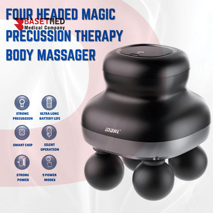 Mini 4-Head Massage Gun ||1204