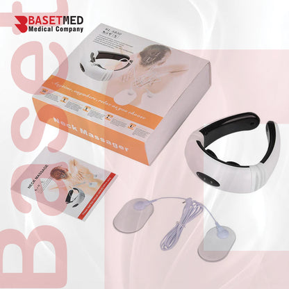 Wireless Electric Neck Massager – Portable ABS Body Design ||1332