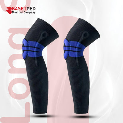 Long Silicone Knee Support Sleeve – Athletic Protection & Stability ||1145