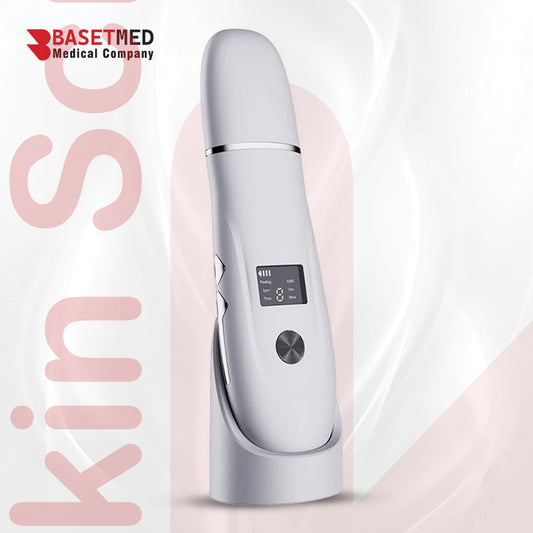 kin Scrubber, Blackhead Remover Tool with Rechargeable Base, LCD Display, Ultrasonic | 1069