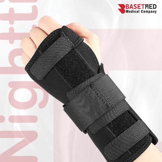 Nighttime Adjustable Wrist Brace for Carpal Tunnel Syndrome – Dual Splints for Pain Relief
