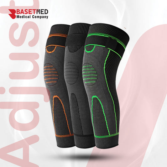 Adjustable Long Compression Leg Sleeve – Knee Support and Pain Relief for Men and Women ||1185