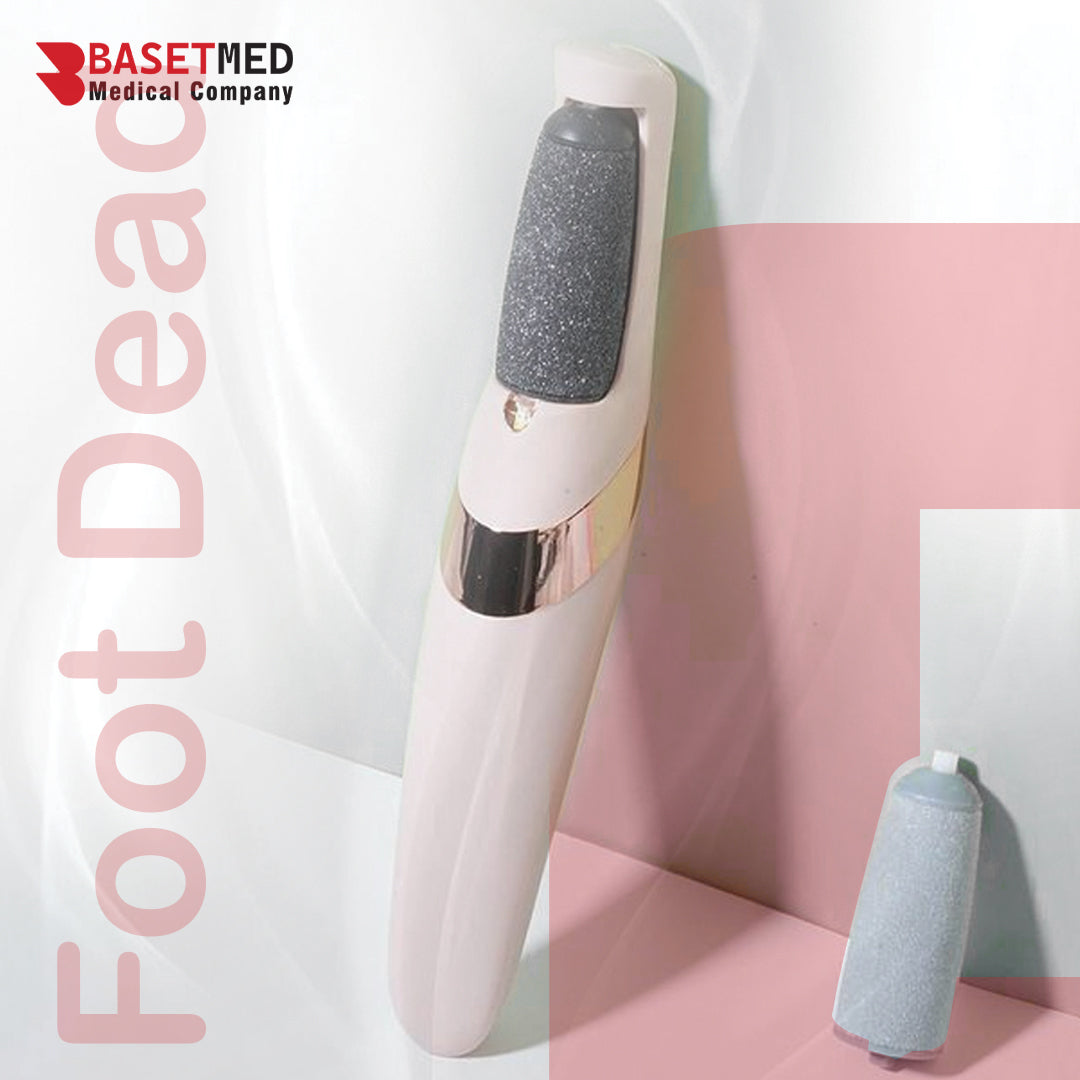 جهاز إزالة الجلد الميت من القدمين قابل لإعادة الشحن || الرمز 1014