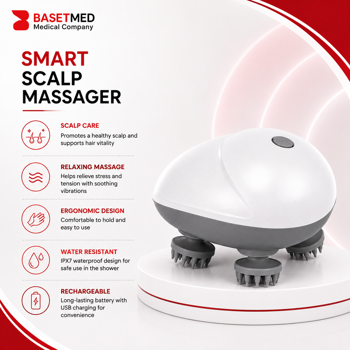 Smart Electric Scalp Massager ||1414