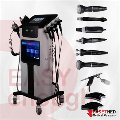 10-in-1 Hydro Dermabrasion & Diamond Microdermabrasion Facial Machine ||1360