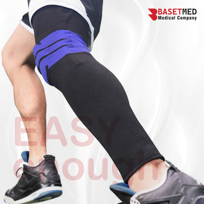Long Silicone Knee Support Sleeve – Athletic Protection & Stability ||1145