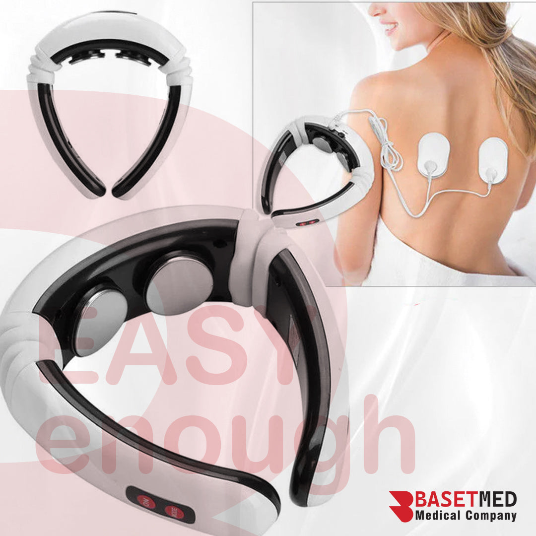 Wireless Electric Neck Massager – Portable ABS Body Design ||1332