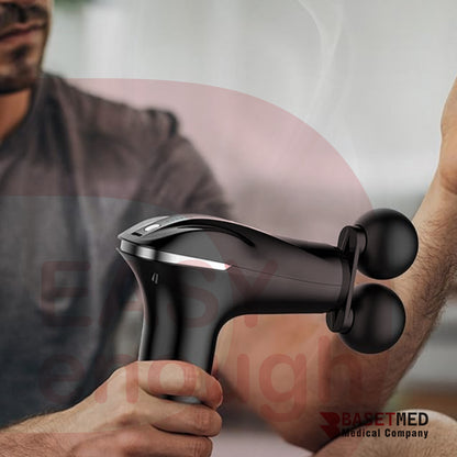 جهاز تدليك كهربائي مزدوج الرأس للاستخدام المنزلي والصالة الرياضية || الرمز 1032