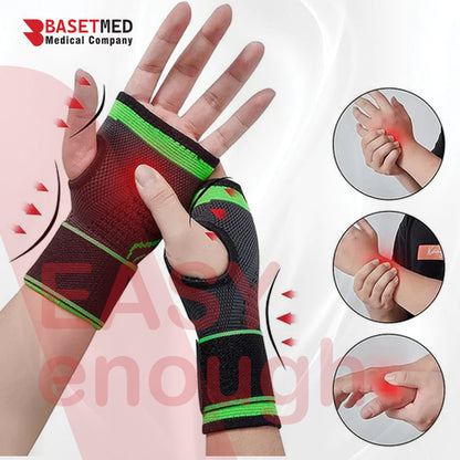 Adjustable Wrist Compression Brace – Stabilization for Sports and Carpal Tunnel Relief ||1282