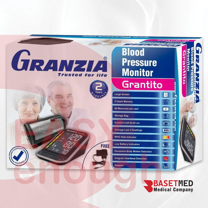 GRANZIZA Automatic Blood Pressure Monitor ||1162