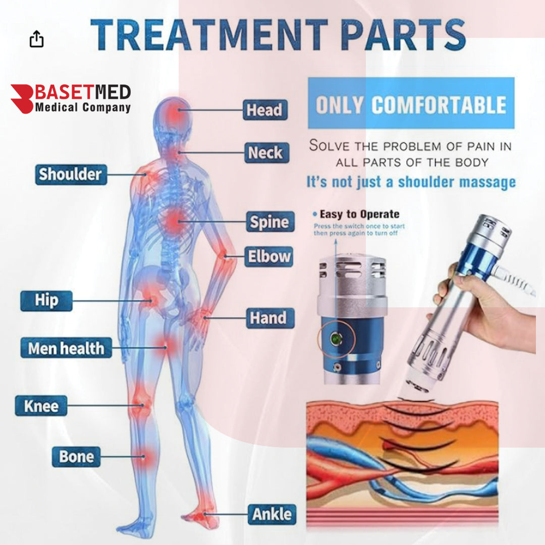 Portable Shockwave Combined Therapy Machine