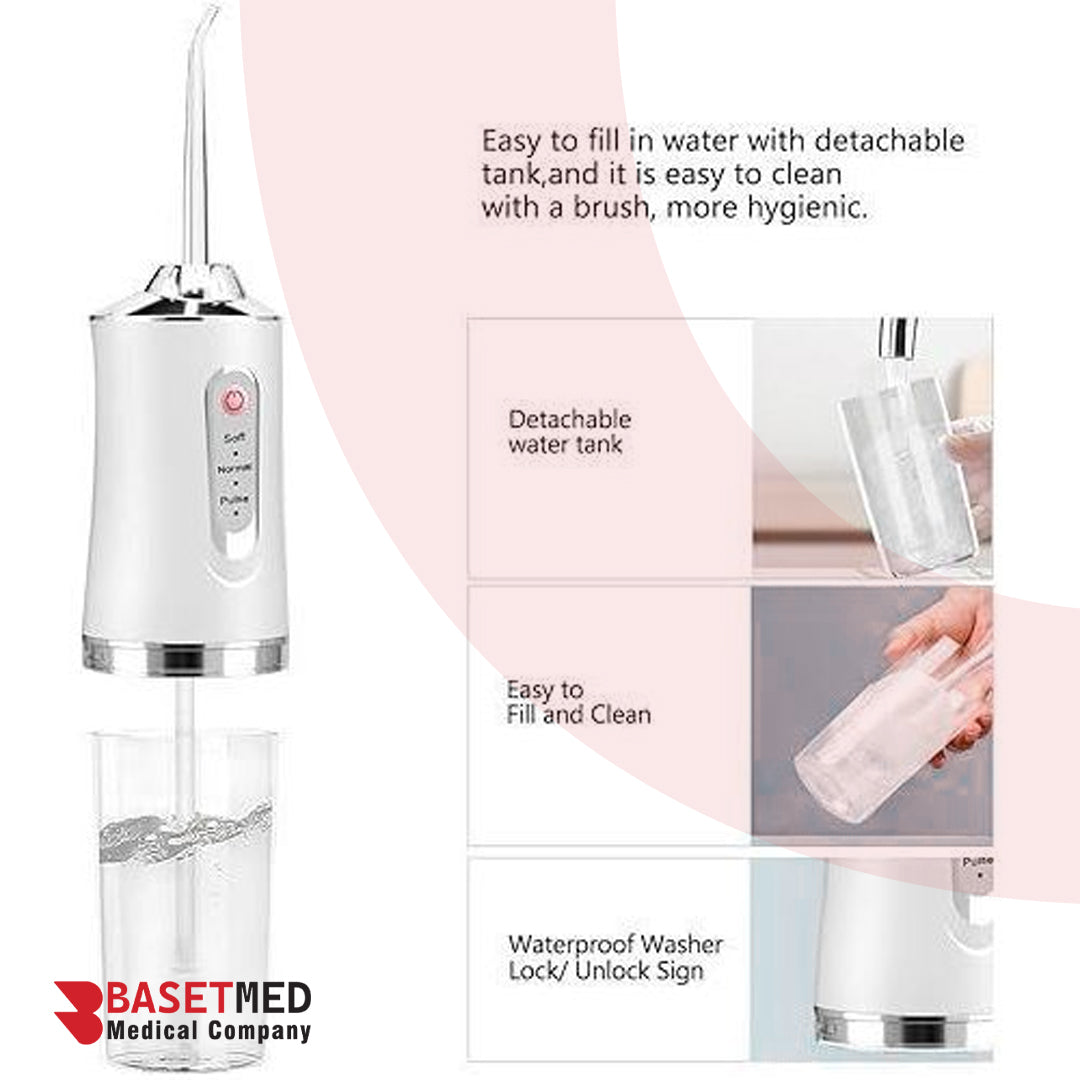 Portable USB Oral Irrigator – Cordless Water Flosser | code 1091