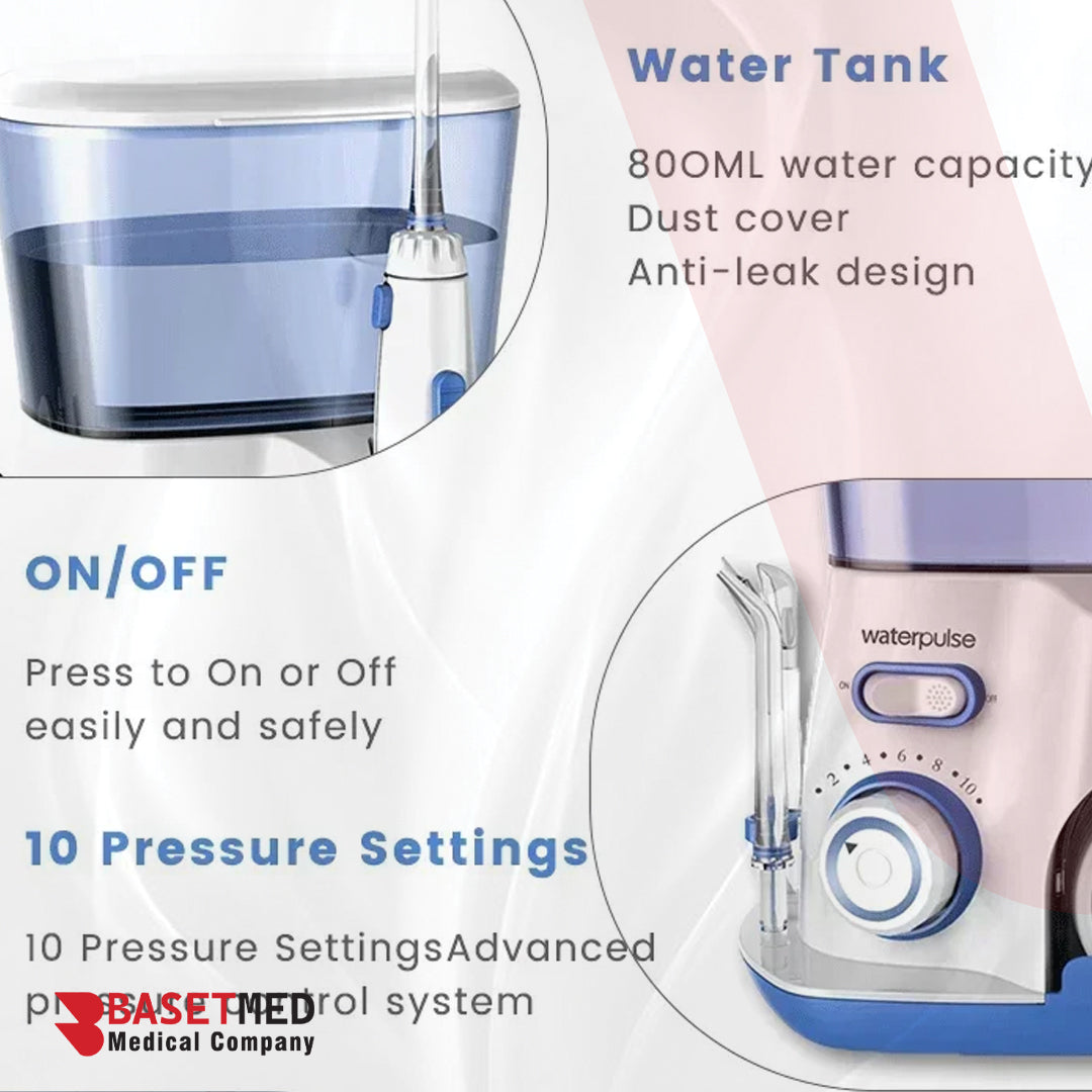 جهاز تنظيف الأسنان بالماء اللاسلكي Waterpulse V300 | 1090