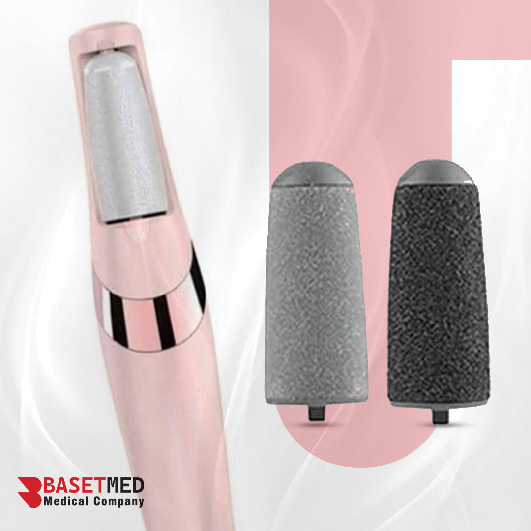 جهاز إزالة الجلد الميت من القدمين قابل لإعادة الشحن || الرمز 1014