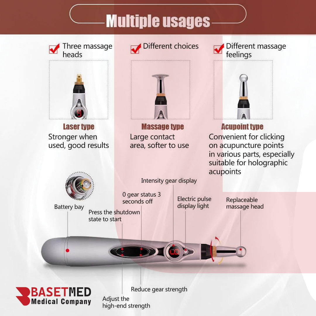 Electronic Acupuncture Massage Pen ||1387
