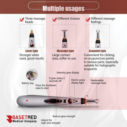 Electronic Acupuncture Massage Pen ||1387
