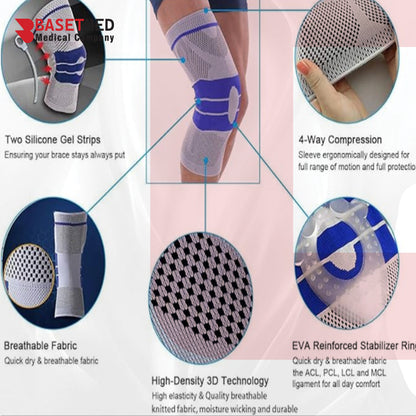 Elastic Compression Knee Support Sleeve ||1265