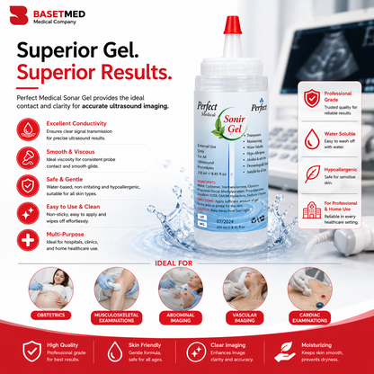 Perfect Medical Sonar Gel for Ultrasound 240ml ||1408