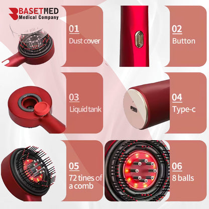 Red Light Hair Massager