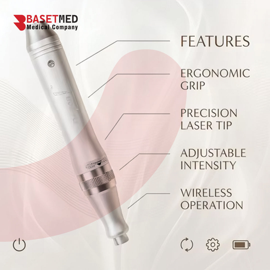 جهاز Microneedling لاسلكي قابل لإعادة الشحن