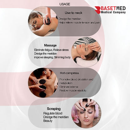 Volcanic Hot Stone Massage Set ||1194
