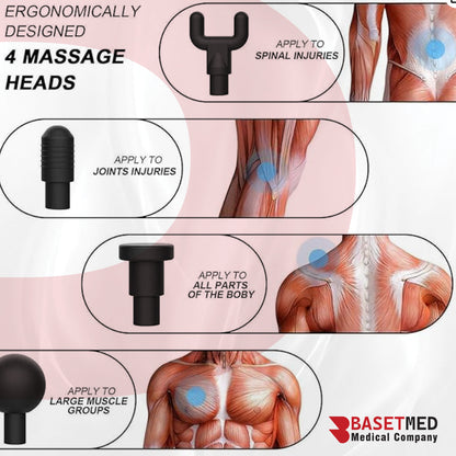 Professional Portable Massager – 3 Temperature Settings (Hot & Cold) | code 1033