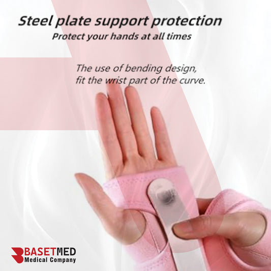 Adjustable Wrist Brace – Compression Splint for Left or Right Hand Support