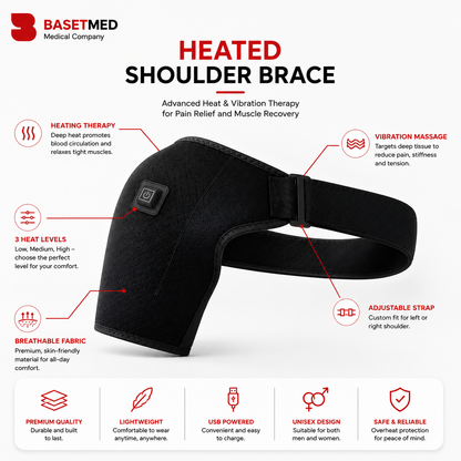 Shoulder Heating Pad for Frozen Shoulder Relief ||1266