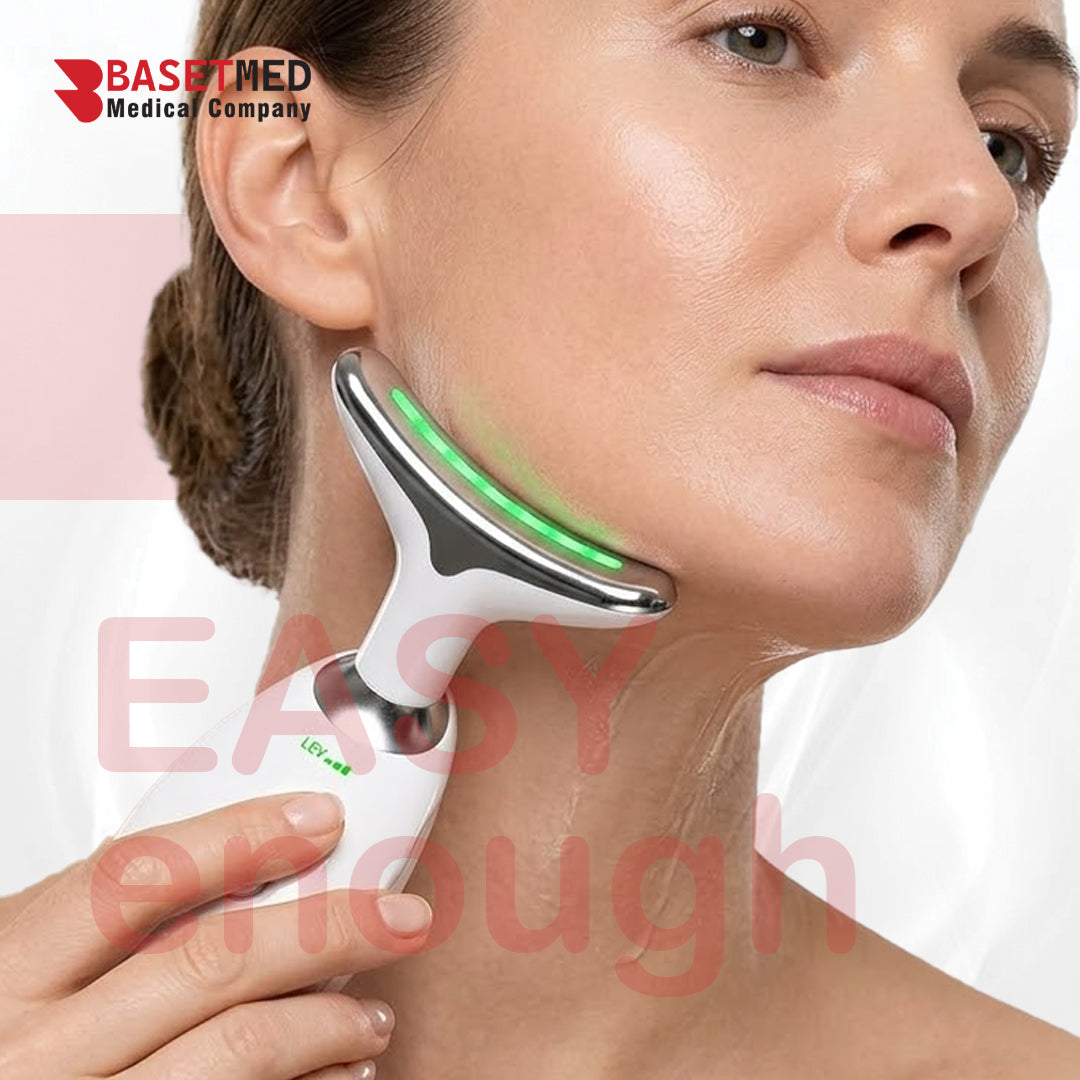 7-Color LED Facial & Neck Massager ||1046