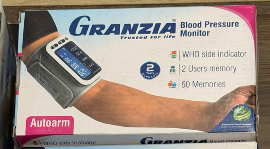 Granzia Autoarm BP Monitor