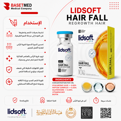 Lidsoft Anti Hair Fall Mesotherapy || 1129