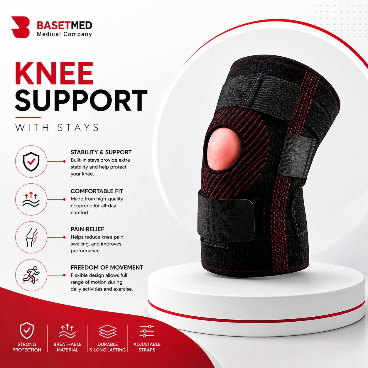 Knee Support Brace ||1435